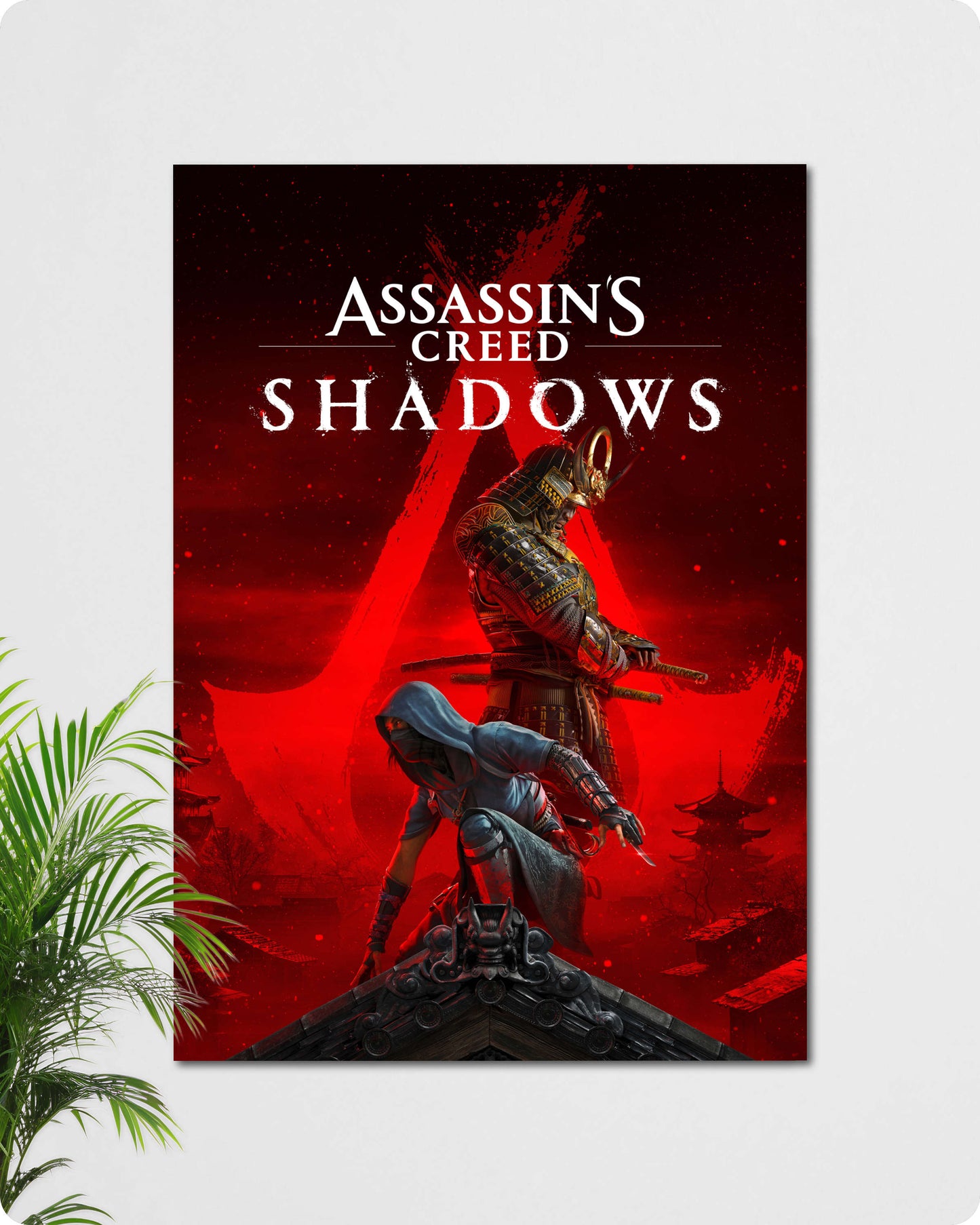 Assassin’s Creed Shadows Game Poster - Naoe & Yasuke