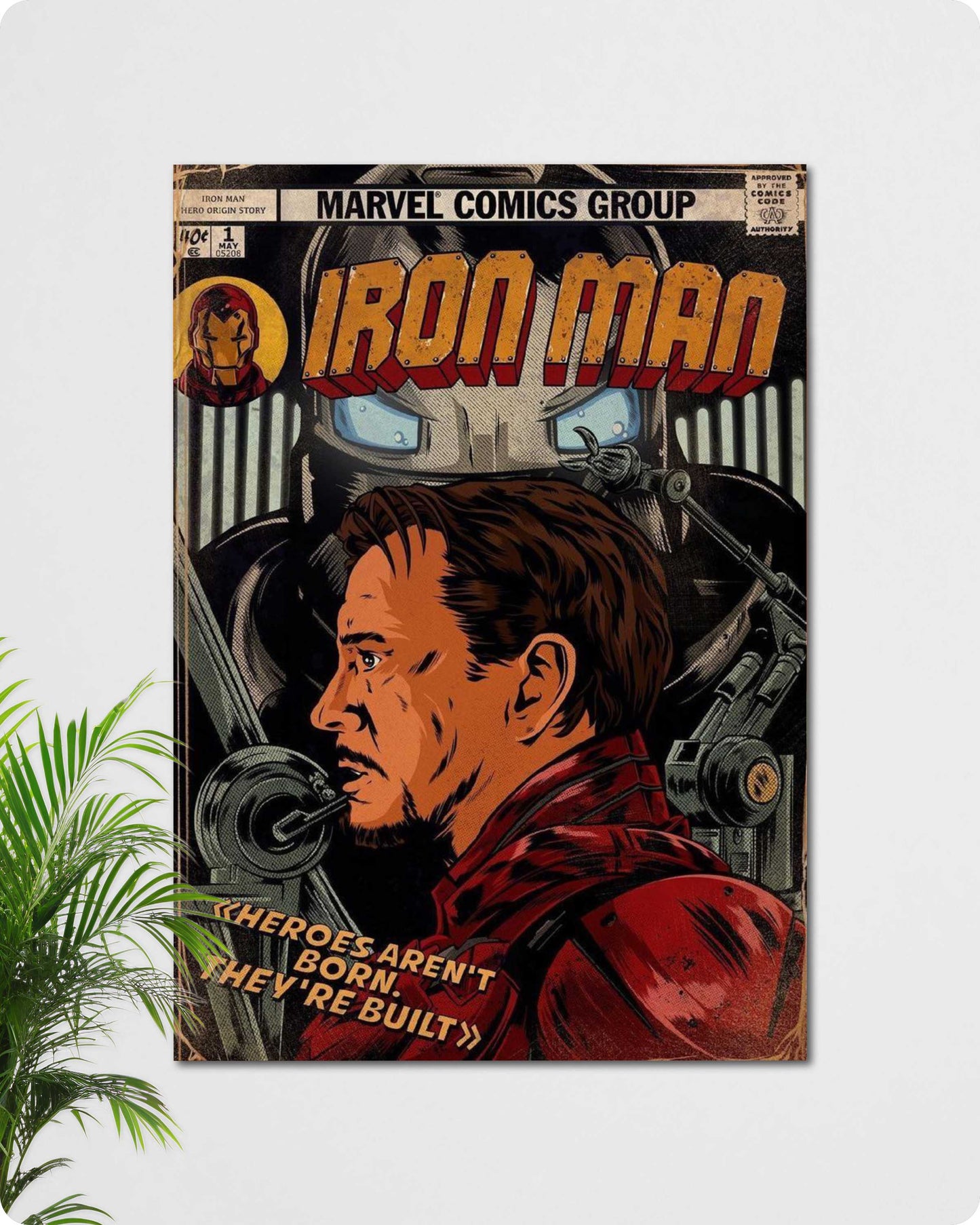Iron Man Poster – Tony Stark Marvel Superhero