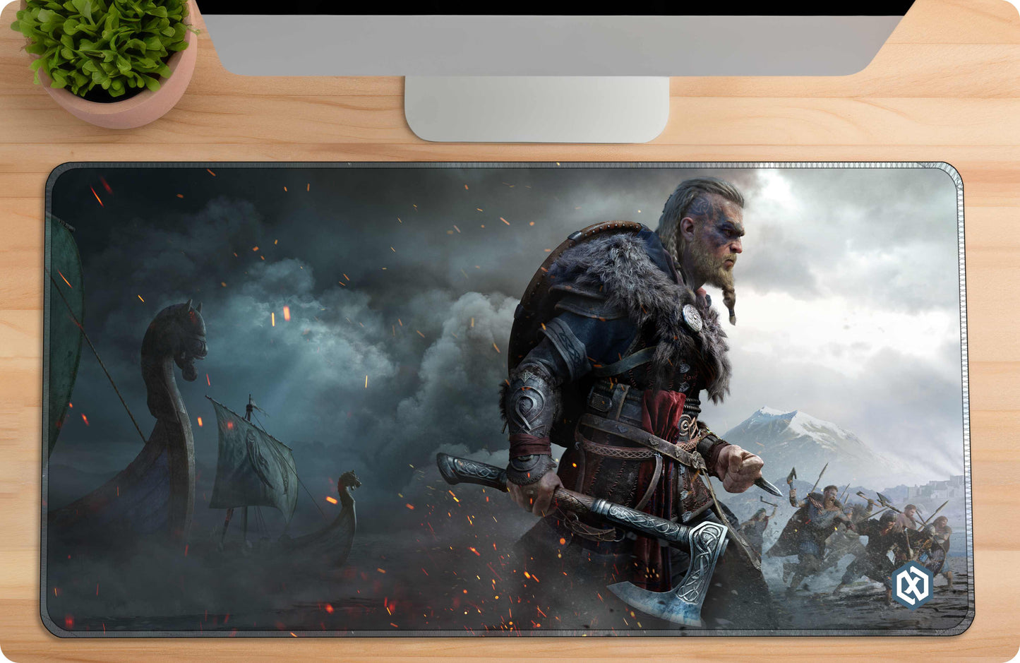 Assassin's Creed Valhalla Game Deskmat – Viking Warrior