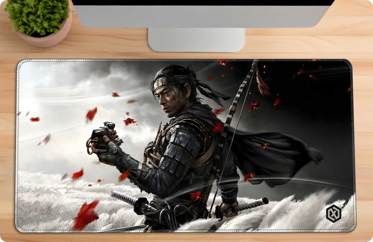 Ghost of Tsushima Game Deskmat – Samurai Jin Sakai