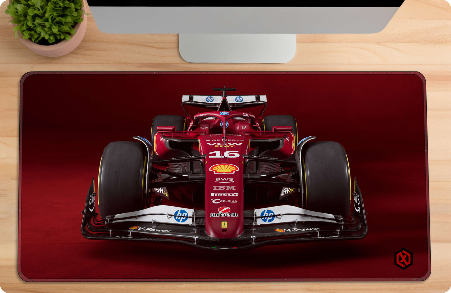 Ferrari Formula 1 Deskmat - F1 Red Supercar
