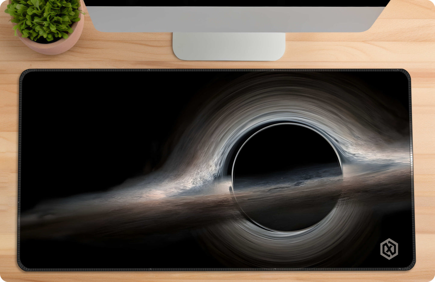Black Hole Deskmat - Interstellar Inspired