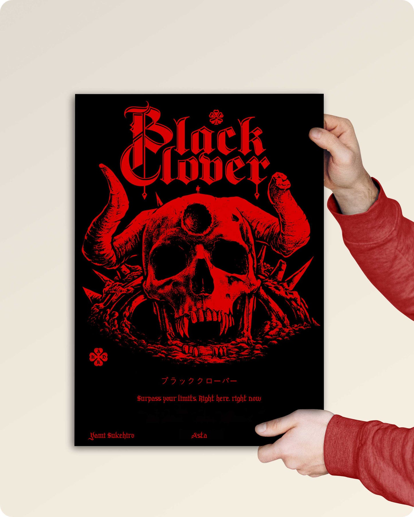 Black Clover Anime Poster - Asta & Yuno