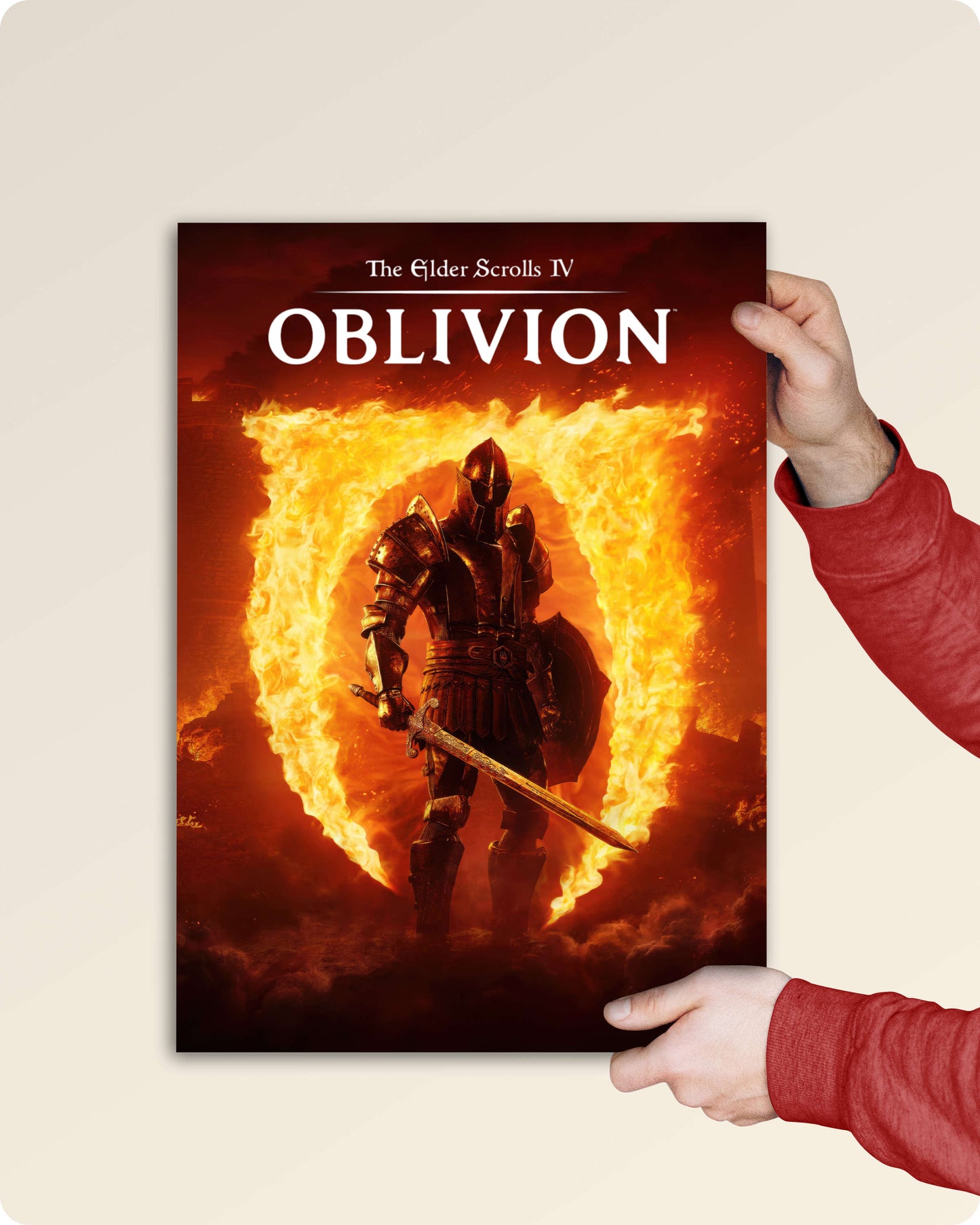 The Elder Scrolls 4 Game Poster - Oblivion Realm