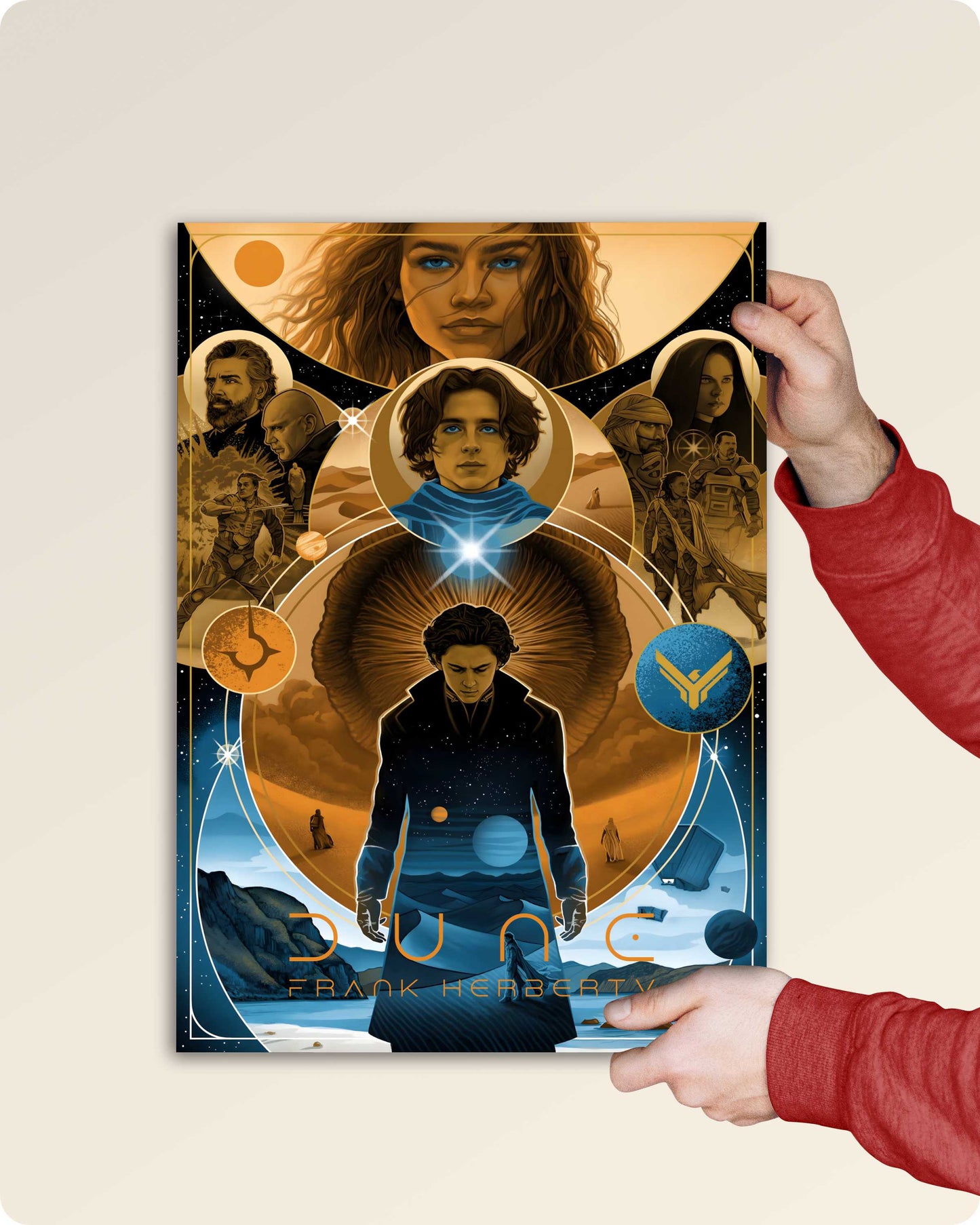 Dune Paul Atreides Poster – Sci-Fi Movie