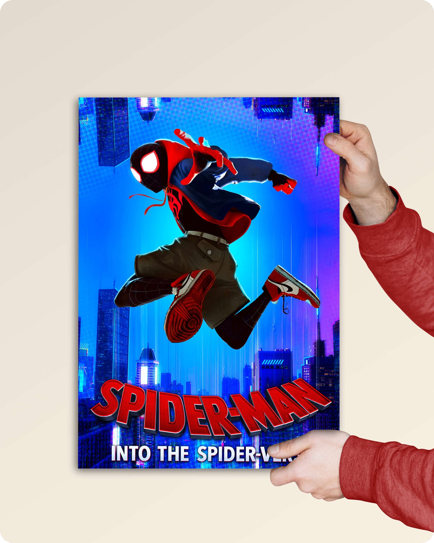 Spider-Man Into the Spider-Verse Movie Poster – Marvel Superhero
