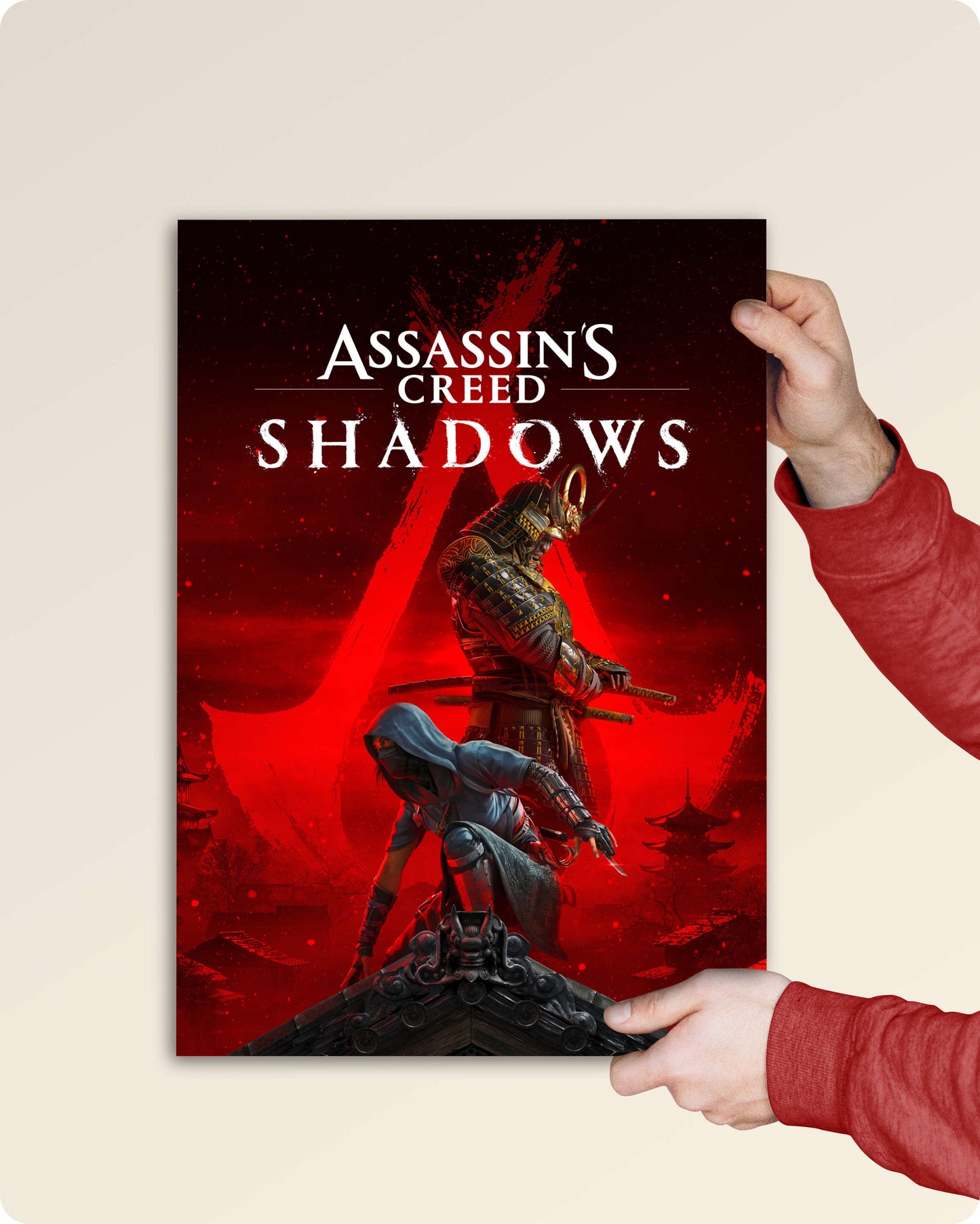 Assassin’s Creed Shadows Game Poster - Naoe & Yasuke