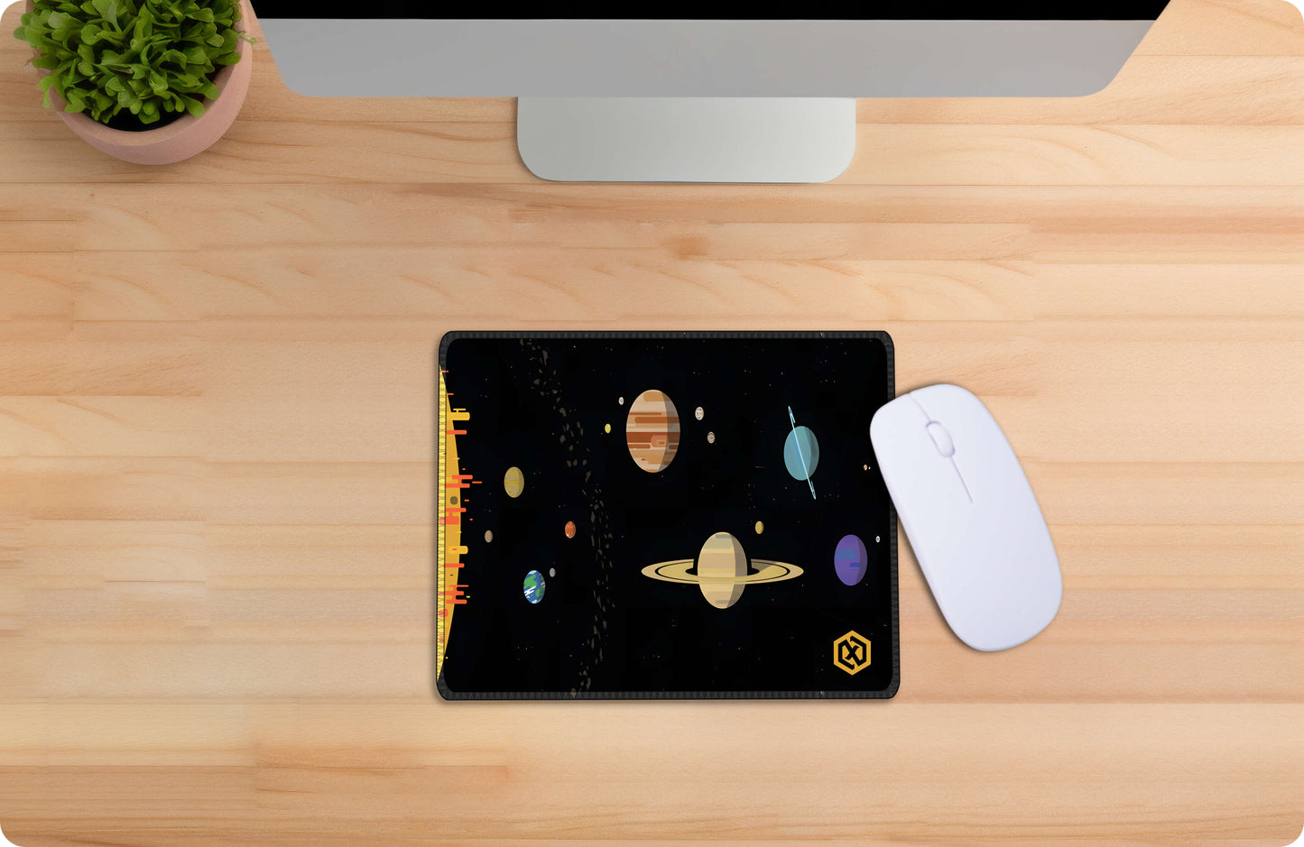 Solar System Deskmat – Planetary Orbit Galaxy