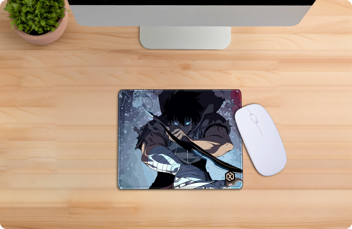 Solo Leveling Jinwoo Anime Deskmat – Shadow Monarch Rise