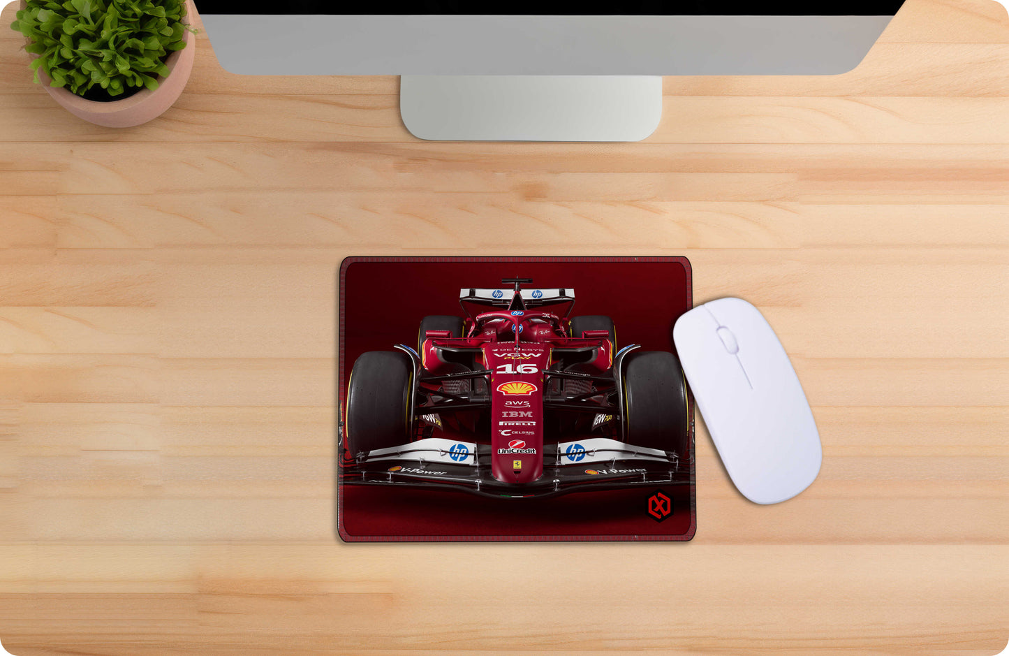 Ferrari Formula 1 Deskmat - F1 Red Supercar