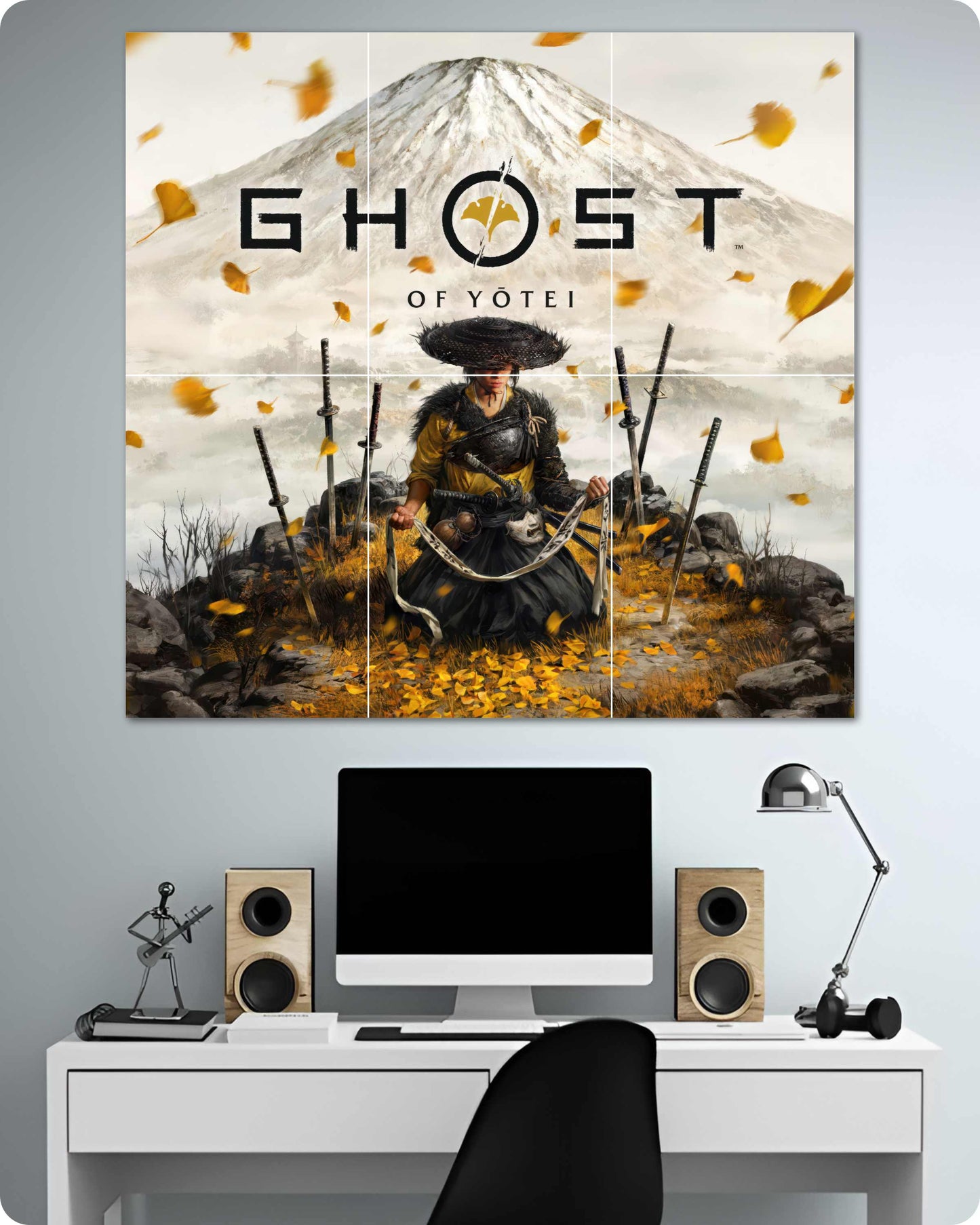 Ghost of Yotei Game Poster - 6-Piece Split Set
