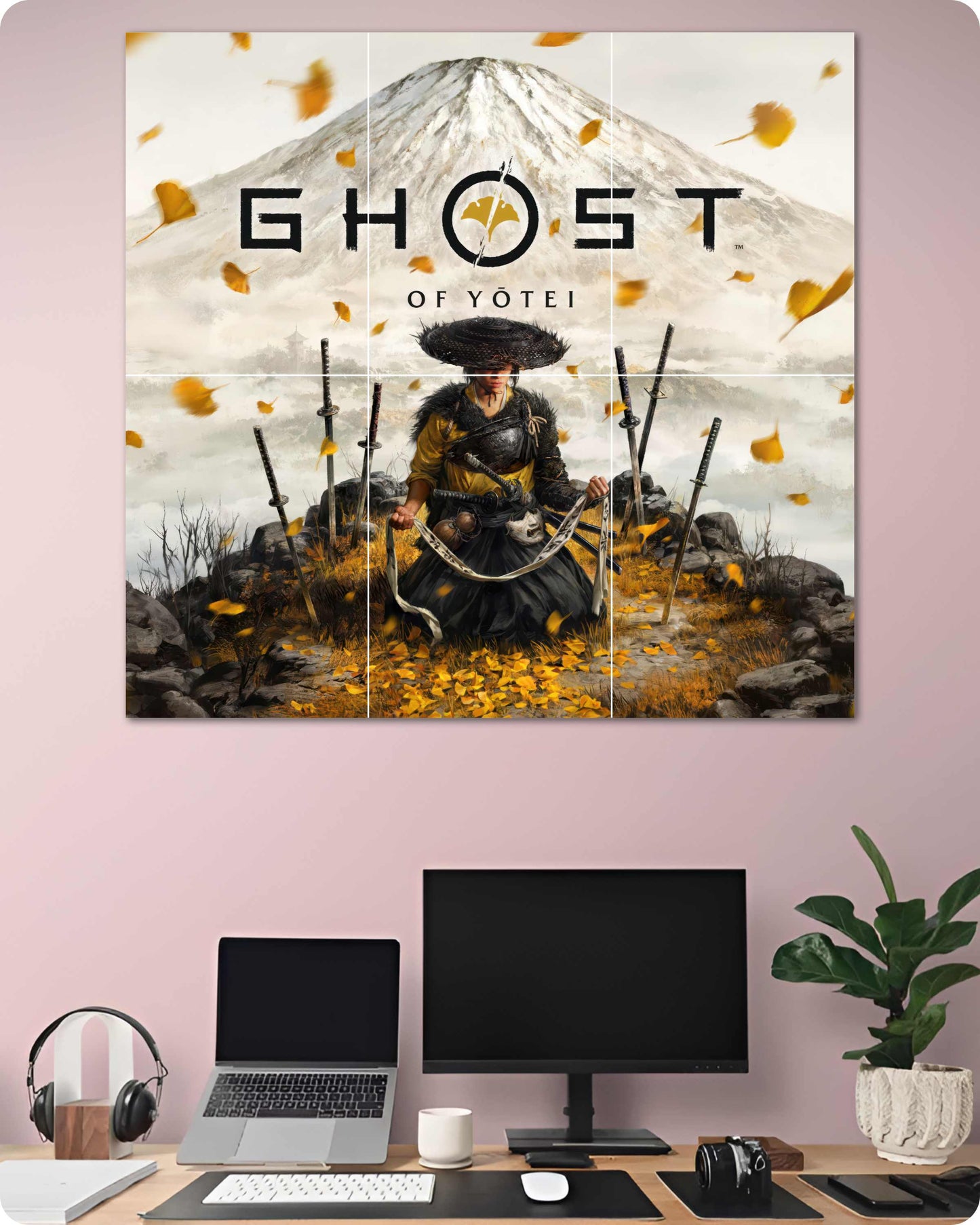 Ghost of Yotei Game Poster - 6-Piece Split Set