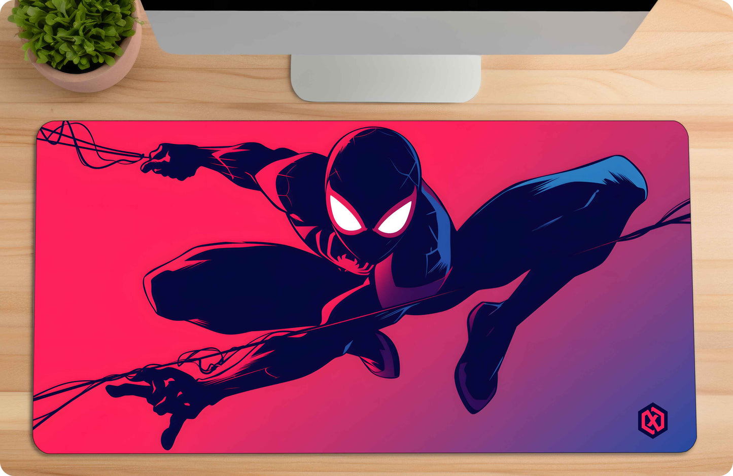 Spider-Man Miles Morales Superhero Deskmat – Marvel Gaming Setup