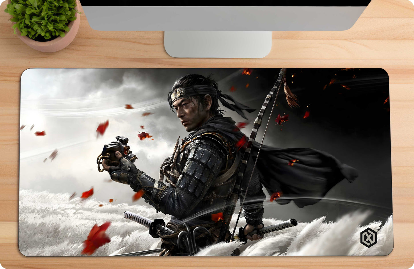 Ghost of Tsushima Game Deskmat – Samurai Jin Sakai