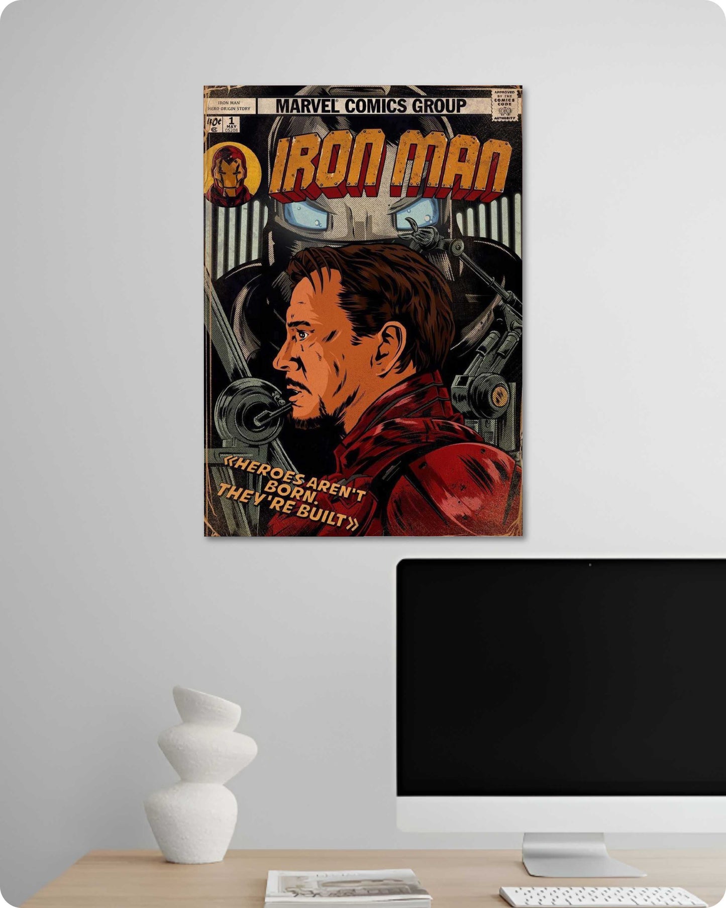 Iron Man Poster – Tony Stark Marvel Superhero