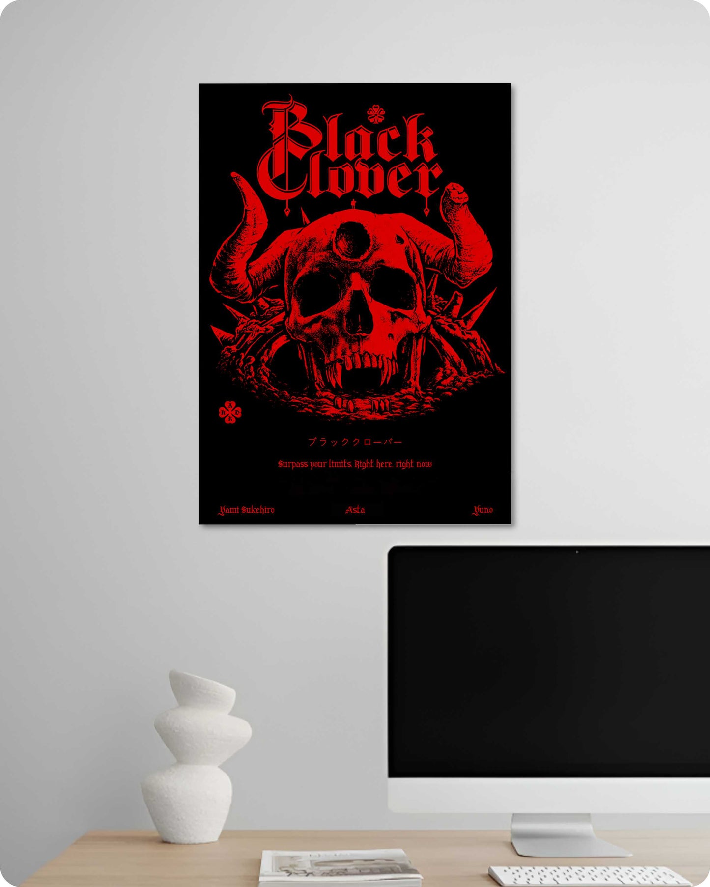 Black Clover Anime Poster - Asta & Yuno