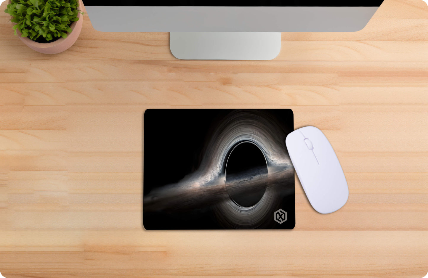 Black Hole Deskmat - Interstellar Inspired