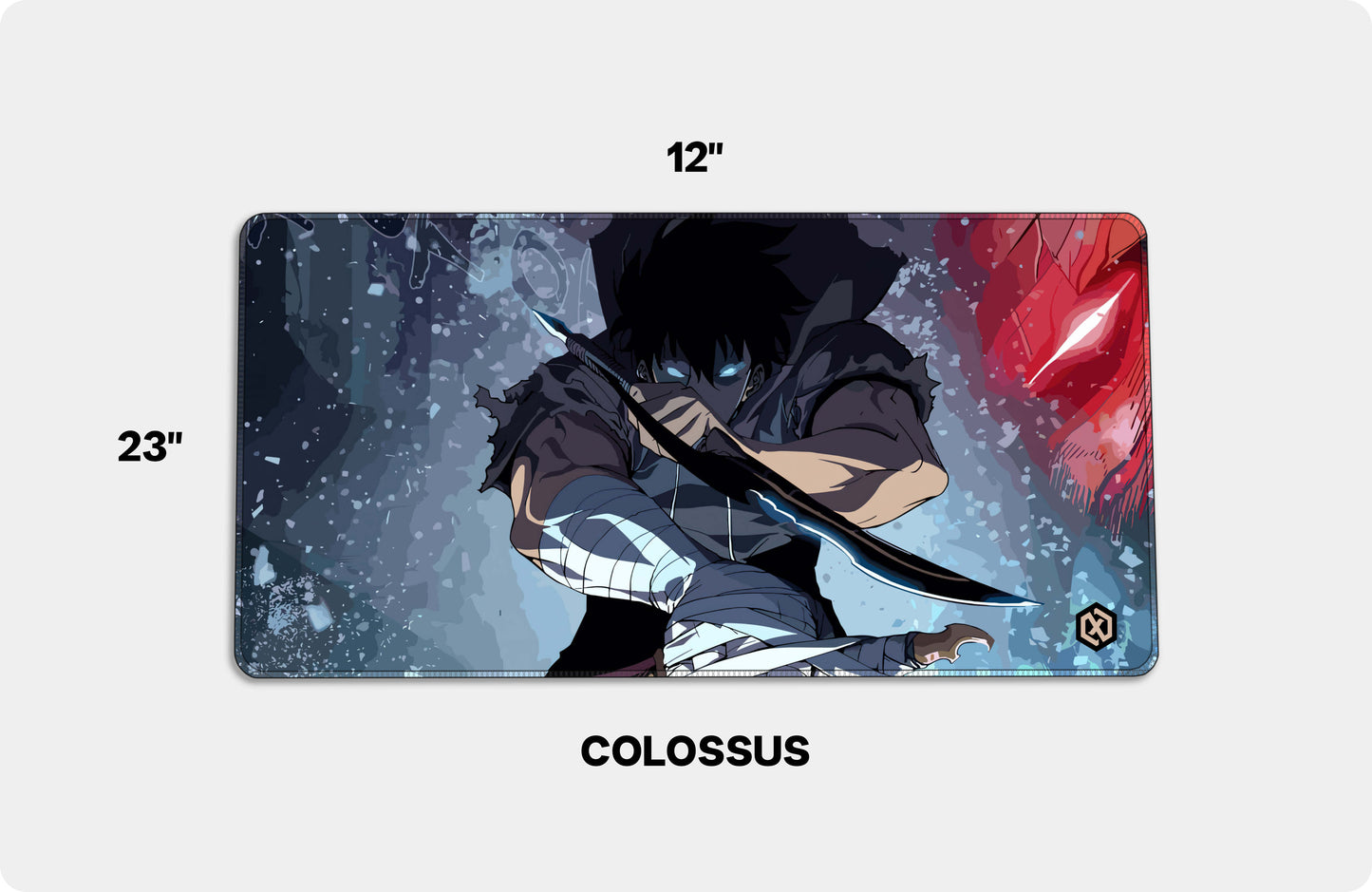 Solo Leveling Jinwoo Anime Deskmat – Shadow Monarch Rise