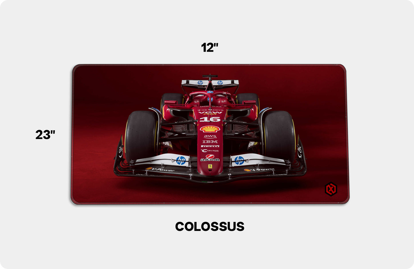 Ferrari Formula 1 Deskmat - F1 Red Supercar