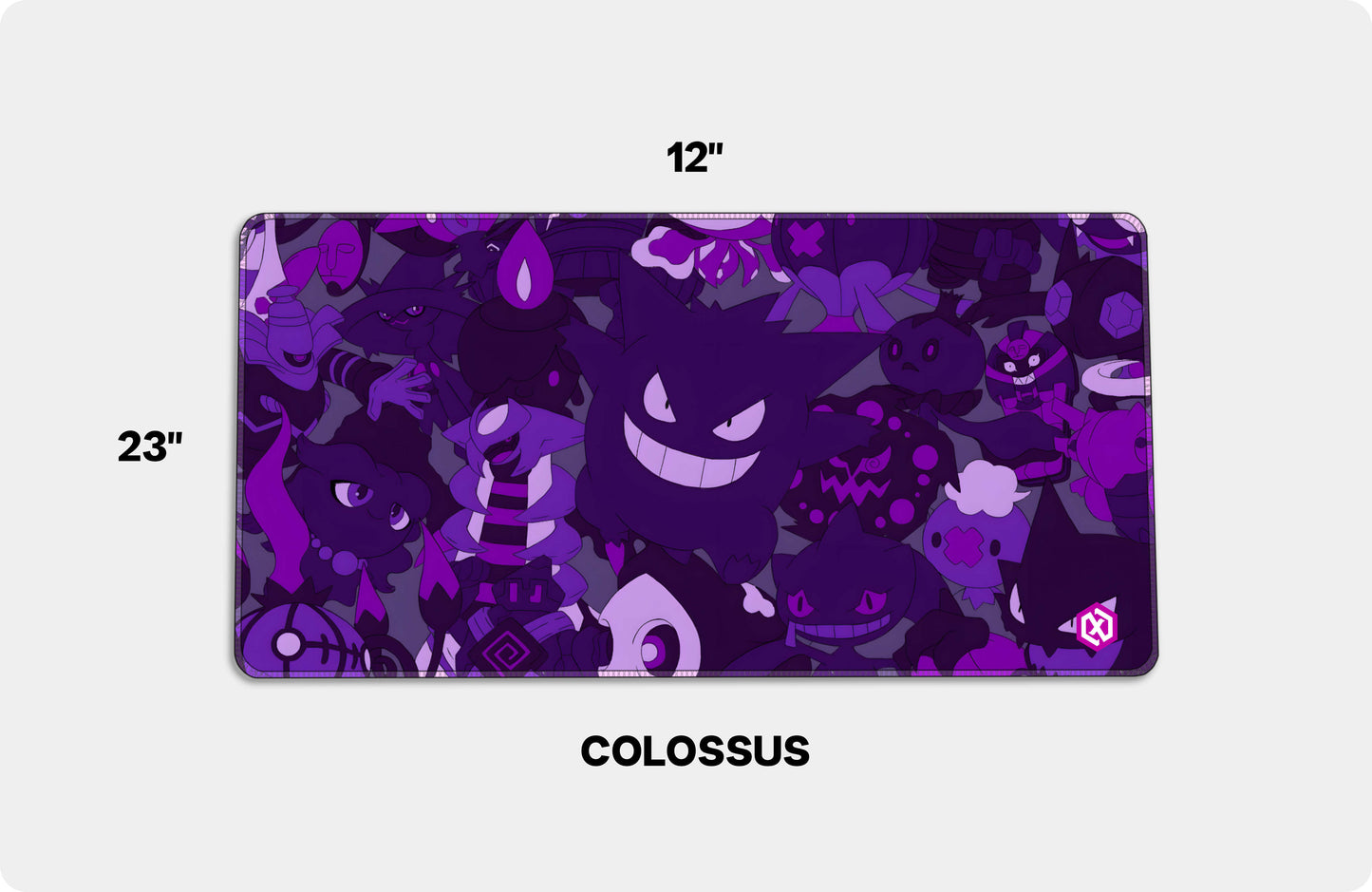 Pokémon Ghost-Type Deskmat - Gengar to Mimikyu