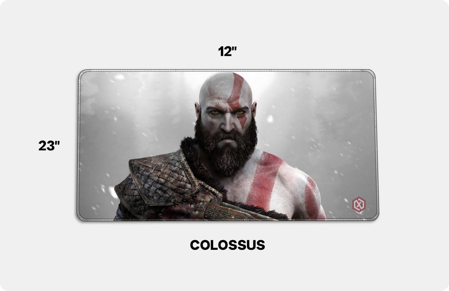 Kratos Game Deskmat – God of War Ragnarok