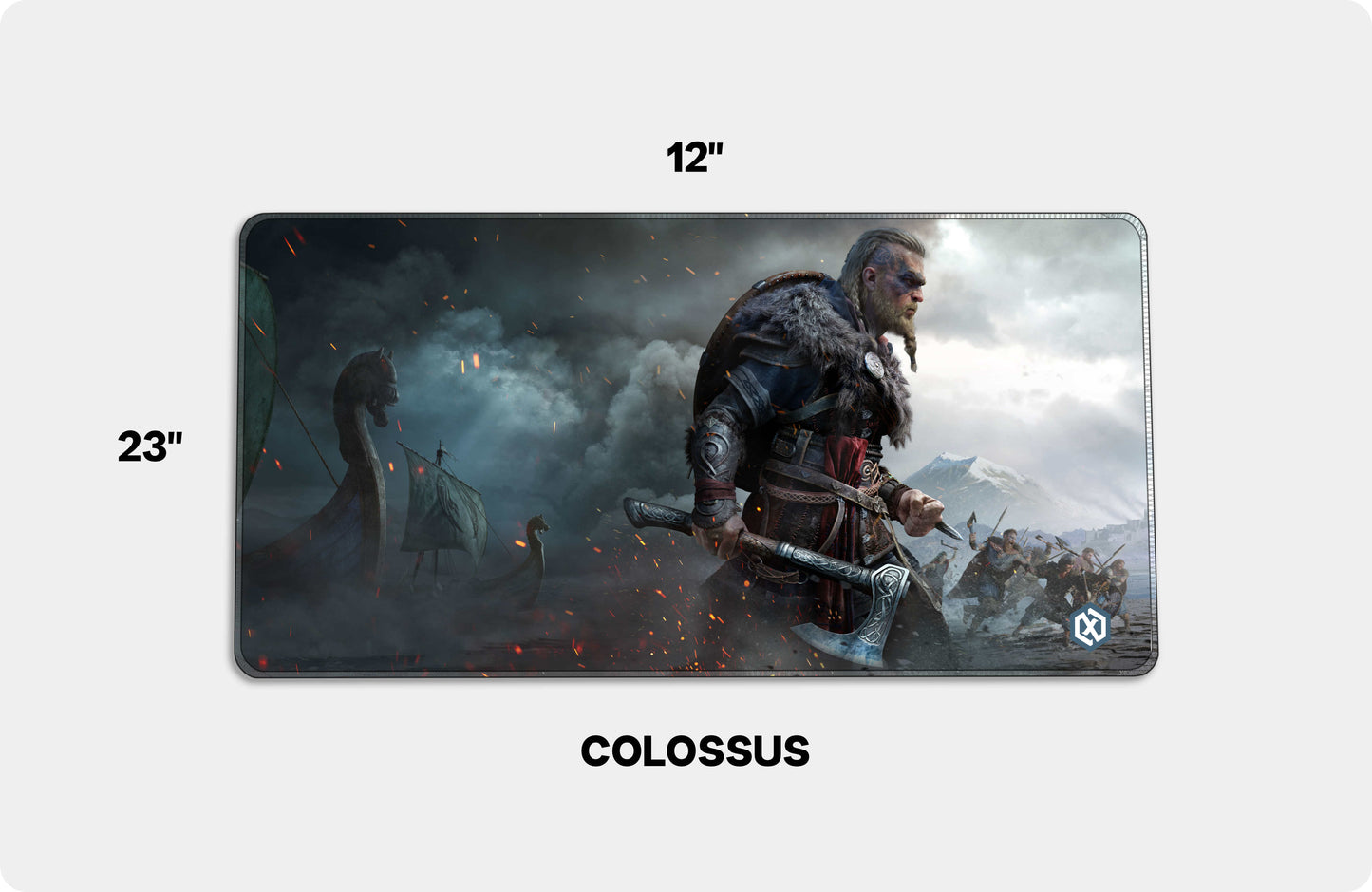 Assassin's Creed Valhalla Game Deskmat – Viking Warrior