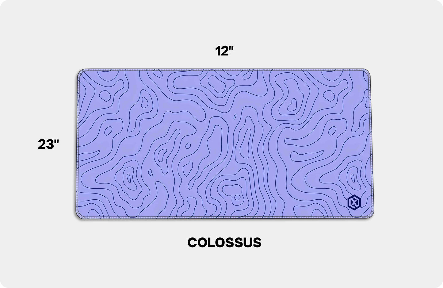 Geographic Abstract Deskmat - Sleek Line Patterns