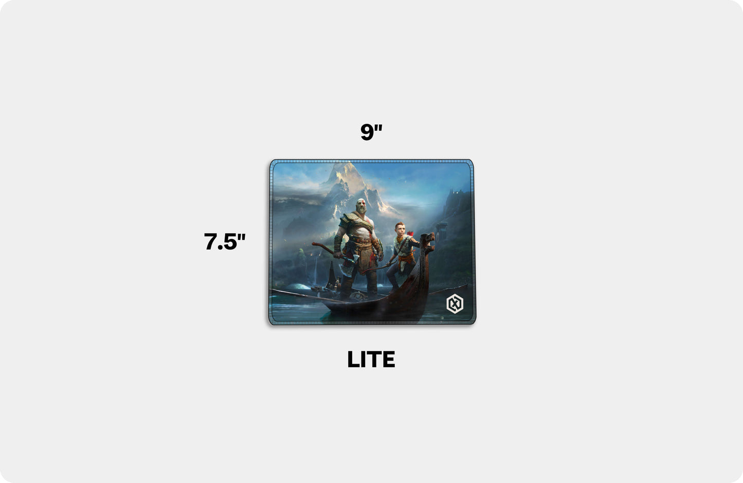 God of War Ragnarok Game Deskmat - Kratos & Atreus