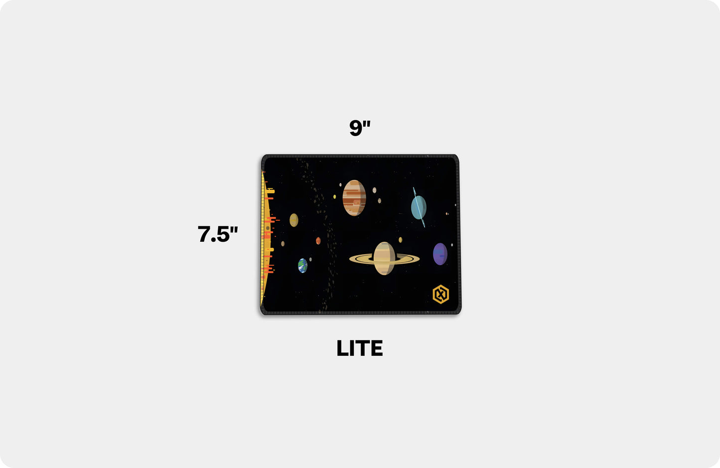 Solar System Deskmat – Planetary Orbit Galaxy