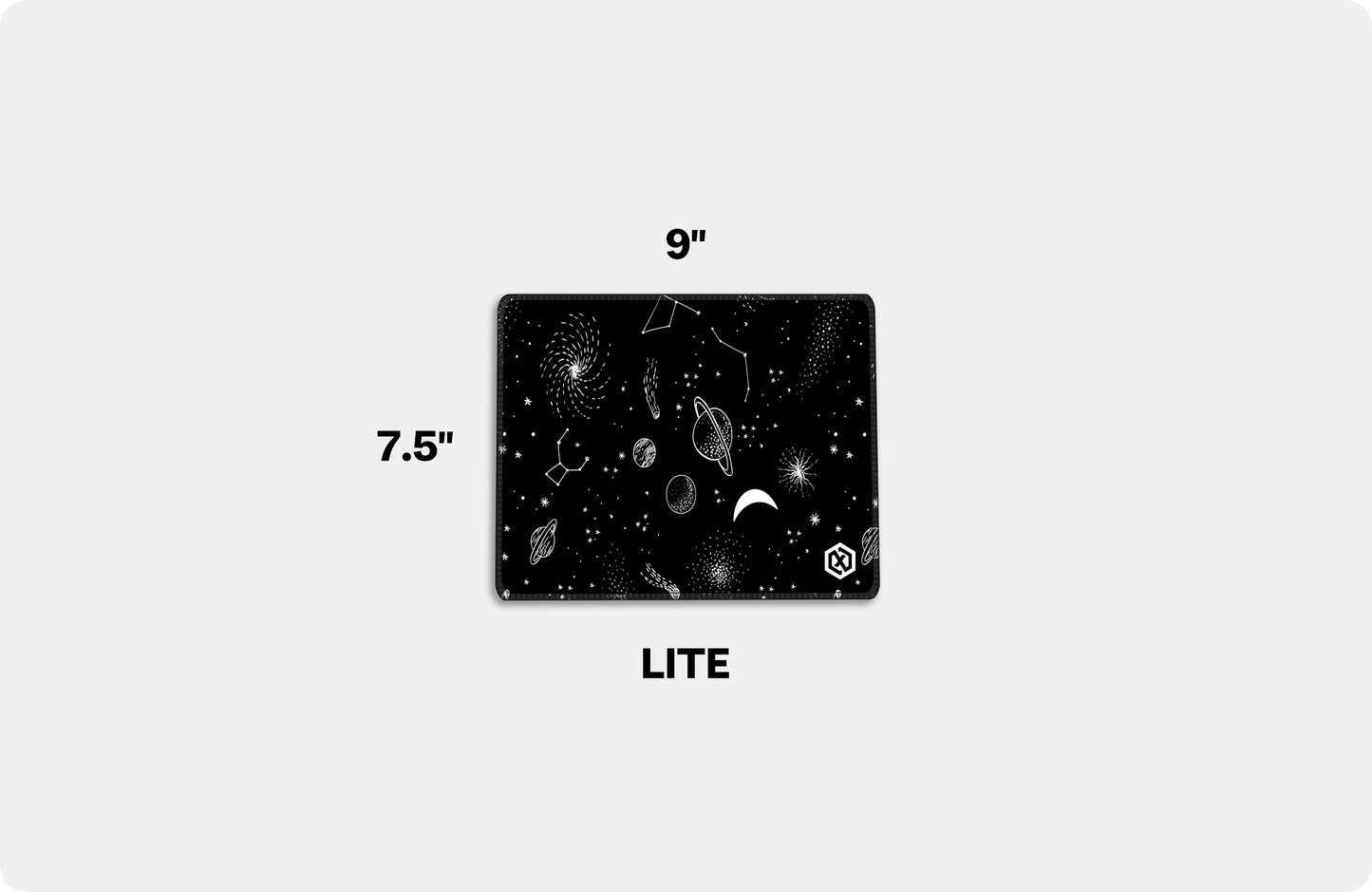 Space Deskmat – Outer Space Planets & Stars Cosmic