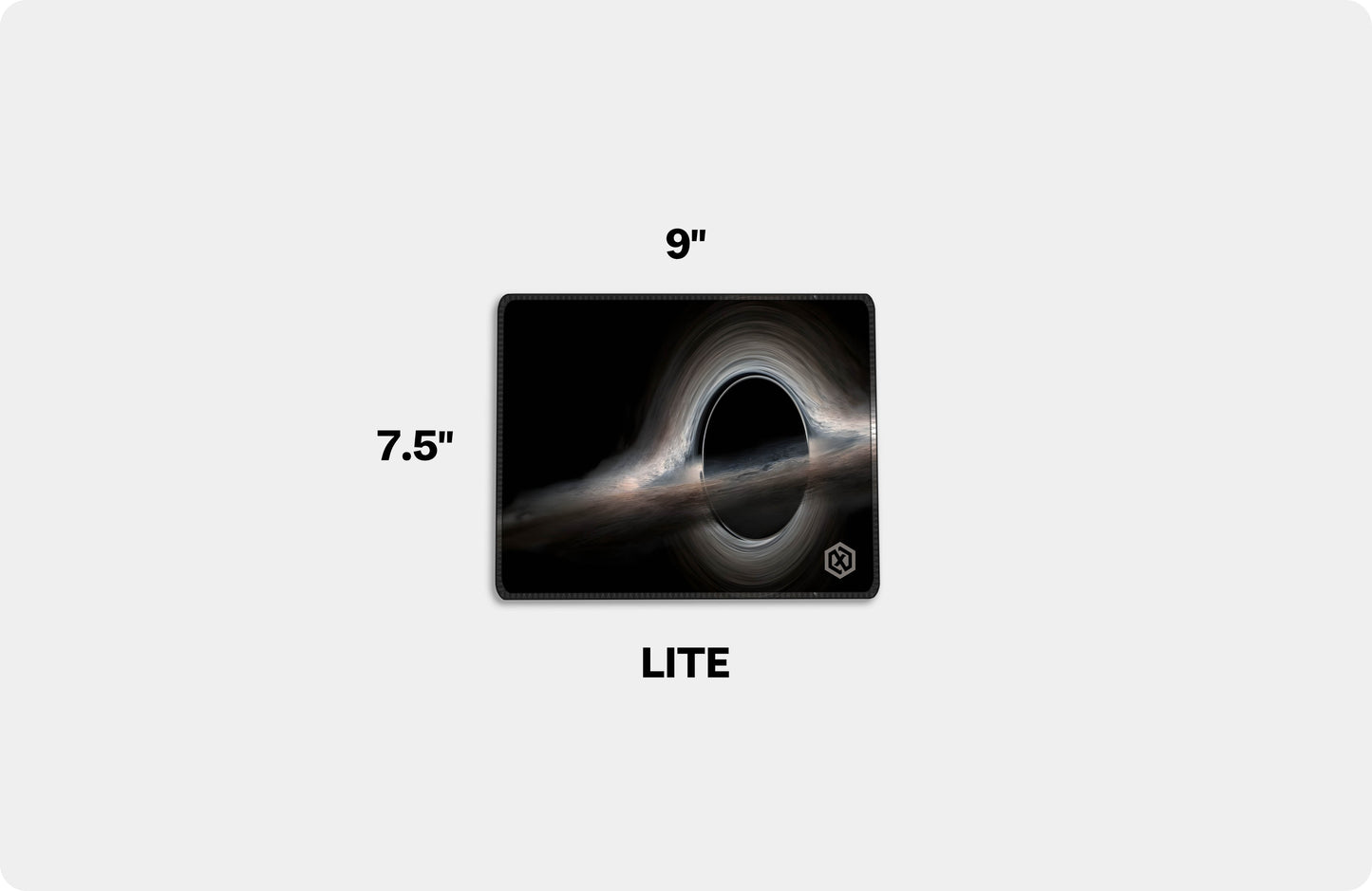 Black Hole Deskmat - Interstellar Inspired