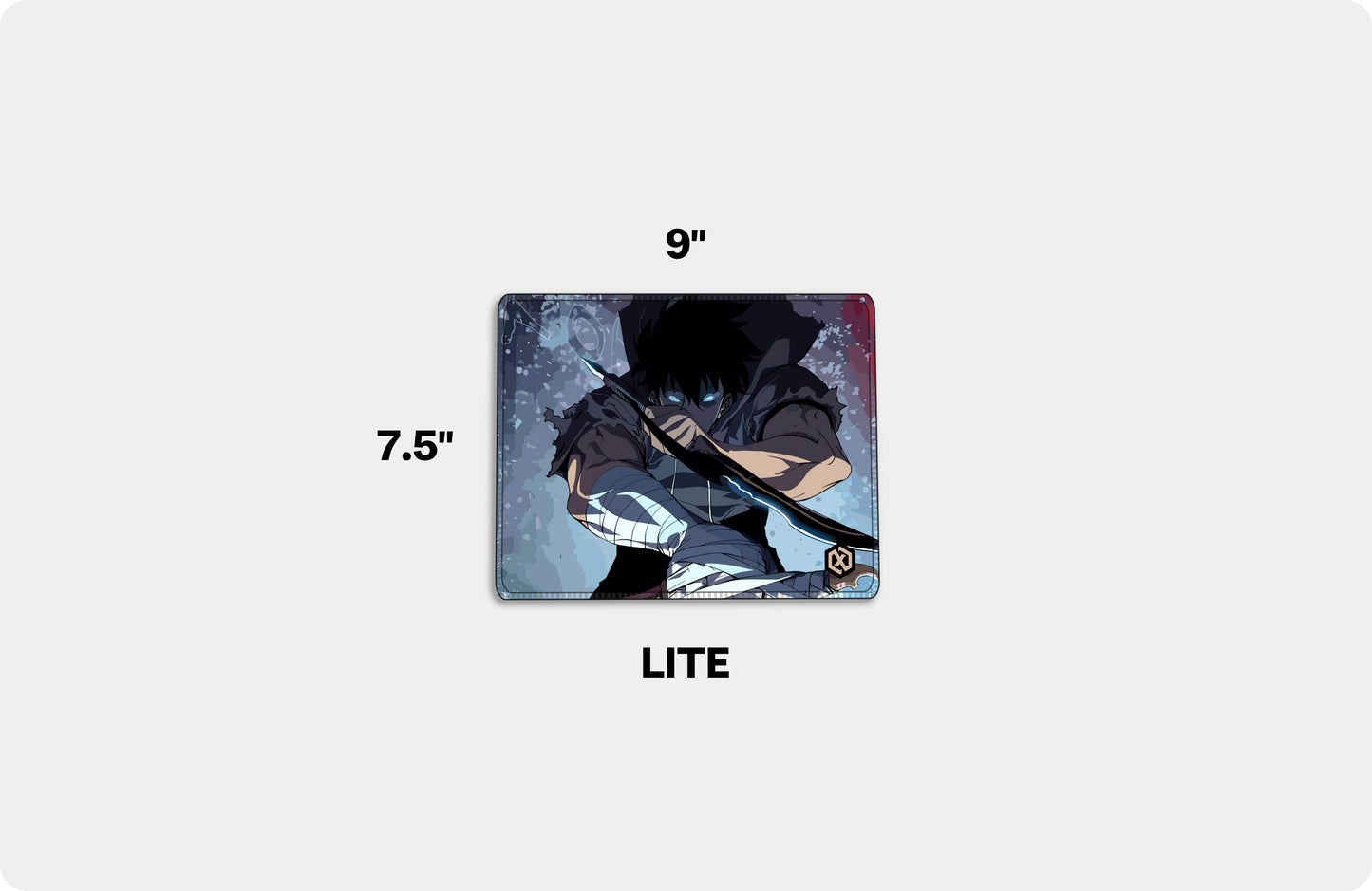 Solo Leveling Jinwoo Anime Deskmat – Shadow Monarch Rise