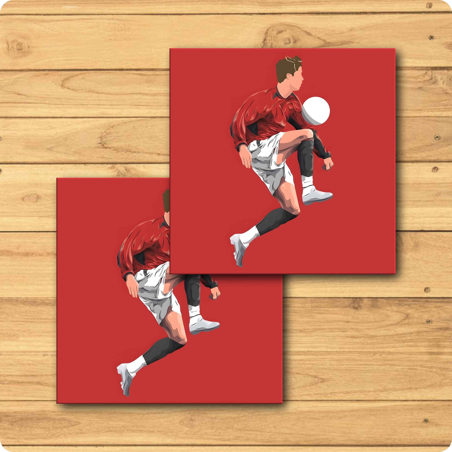 Cristiano Ronaldo Coaster - Football GOAT Art Edition