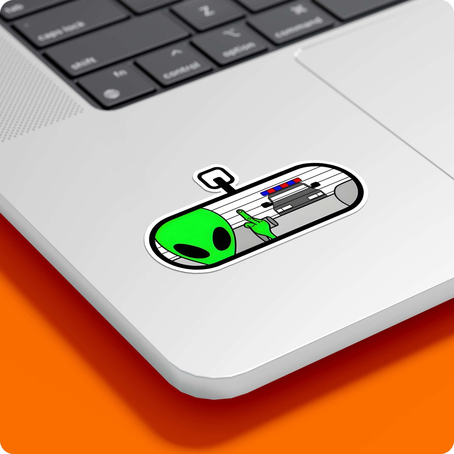 Aline Thug Sticker - Cop Chase