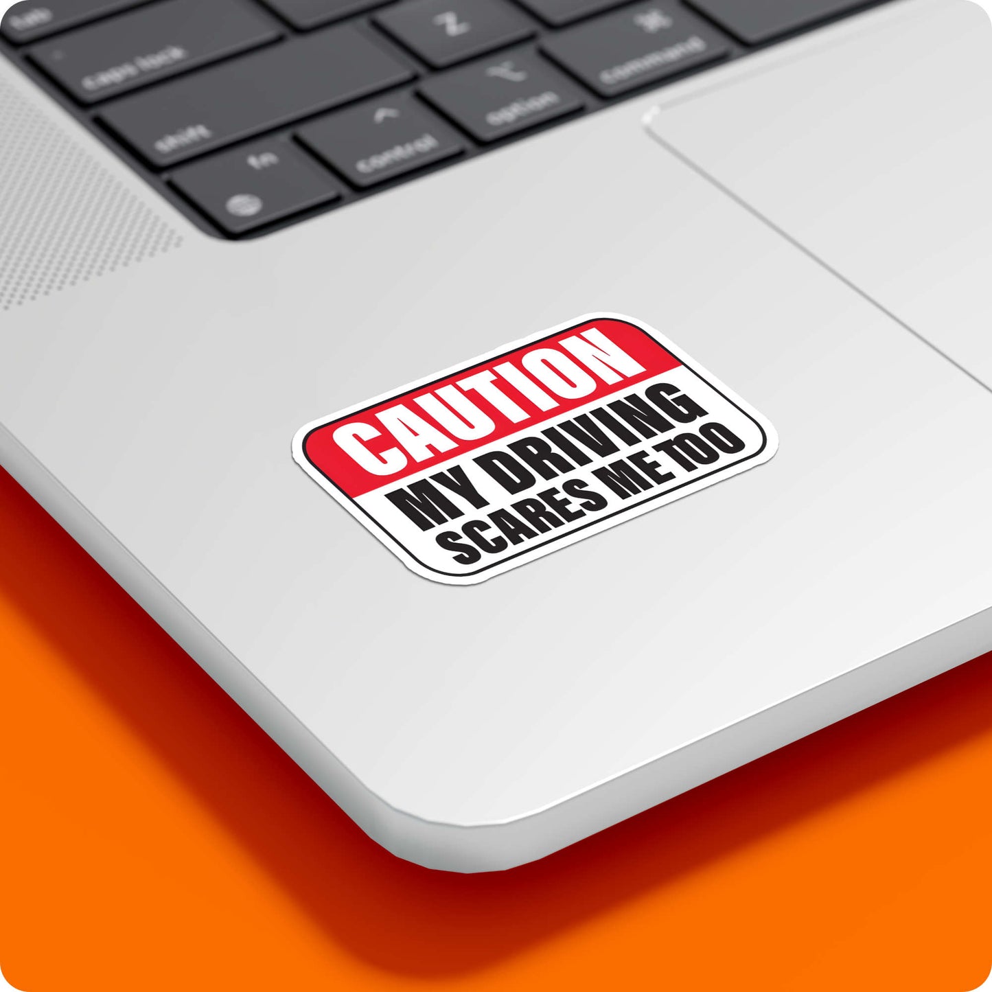 Biker Caution Sticker - Respect the Rider