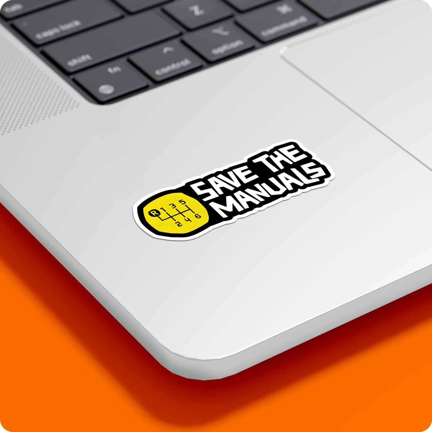Car Rider Sticker – Save the Manual Gears