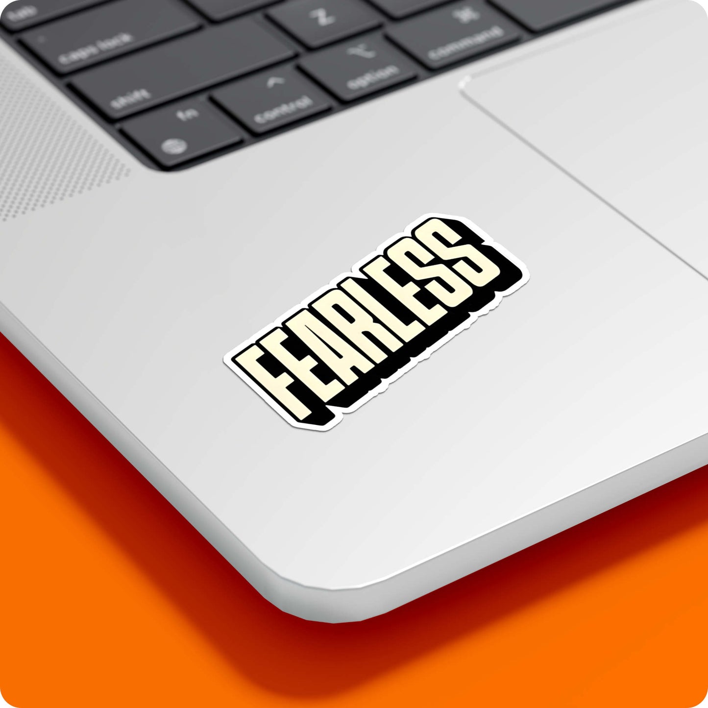 Fearless Sticker – Motivational Design