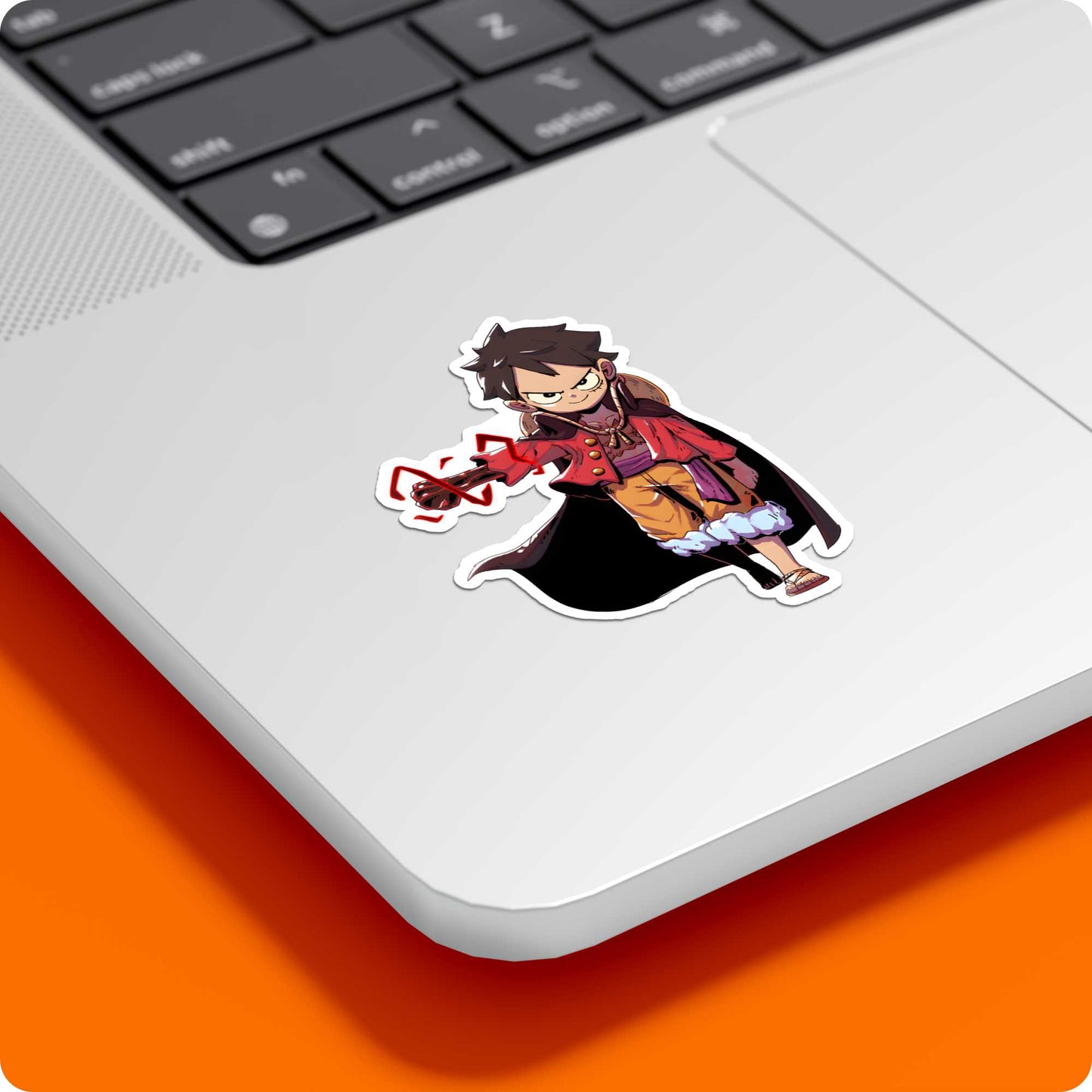 One Piece Luffy Armor Haki Sticker