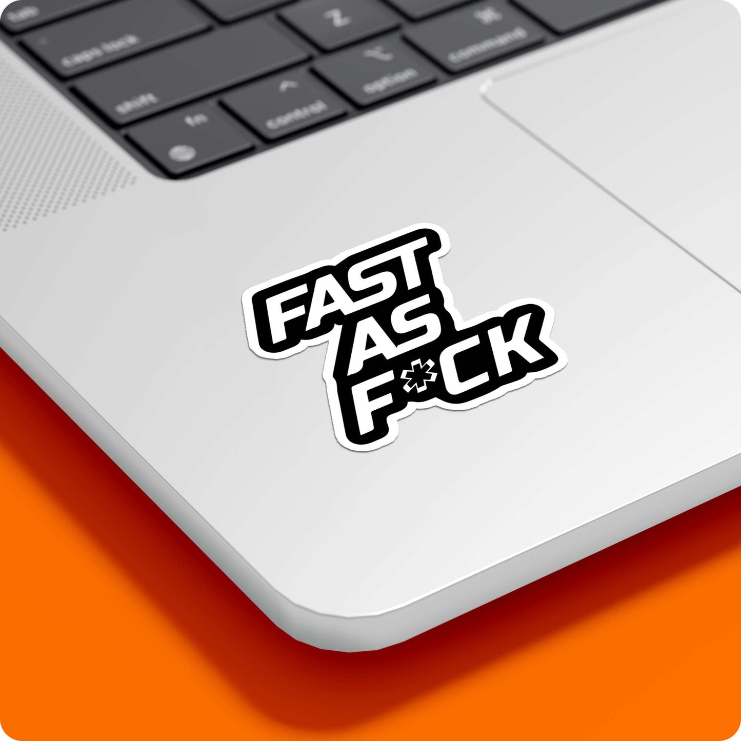 Fast As Speed Biker Sticker - No Limits