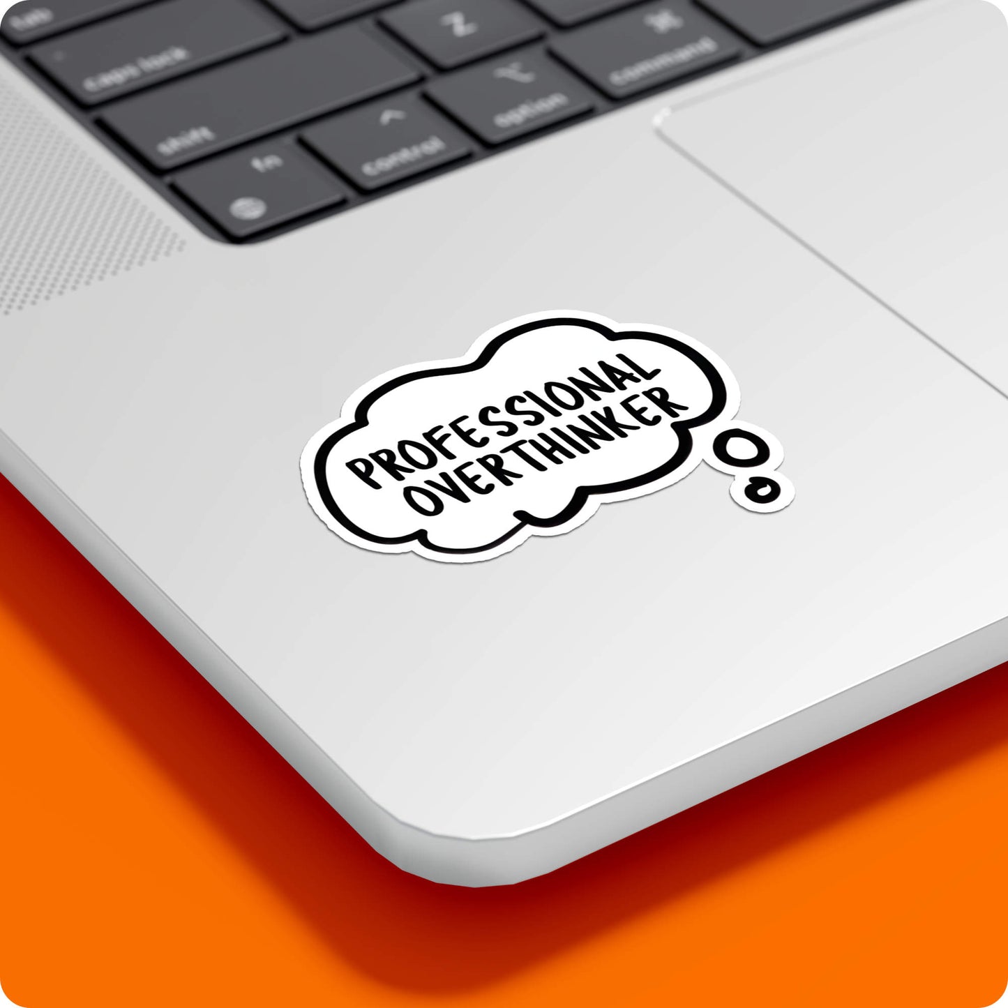 Professional Overthinker Funny Sticker