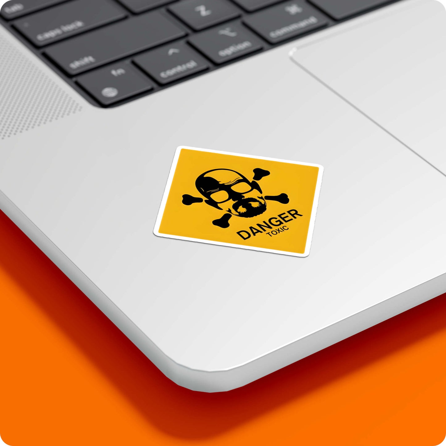 Breaking Bad Walter White Sticker – Danger Toxic