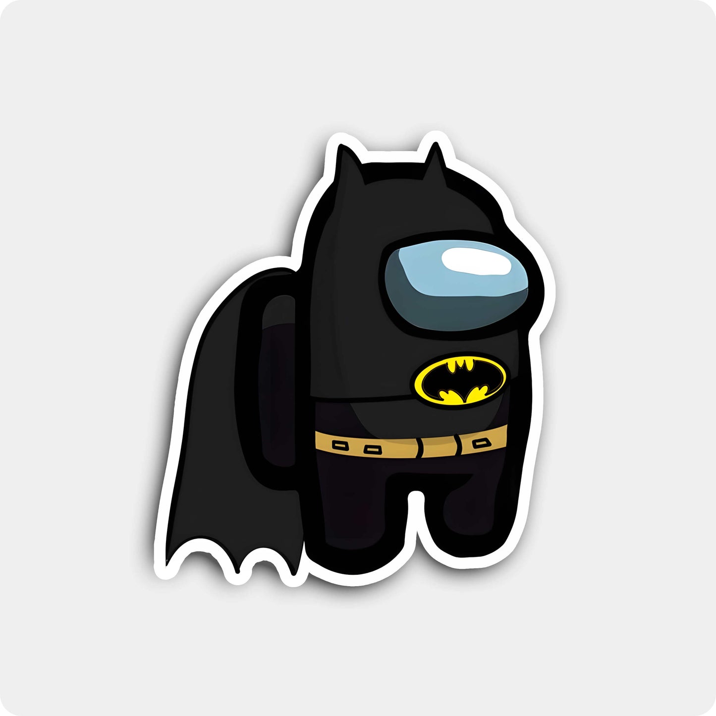 Batman Among Us Style Sticker - DC Impostor