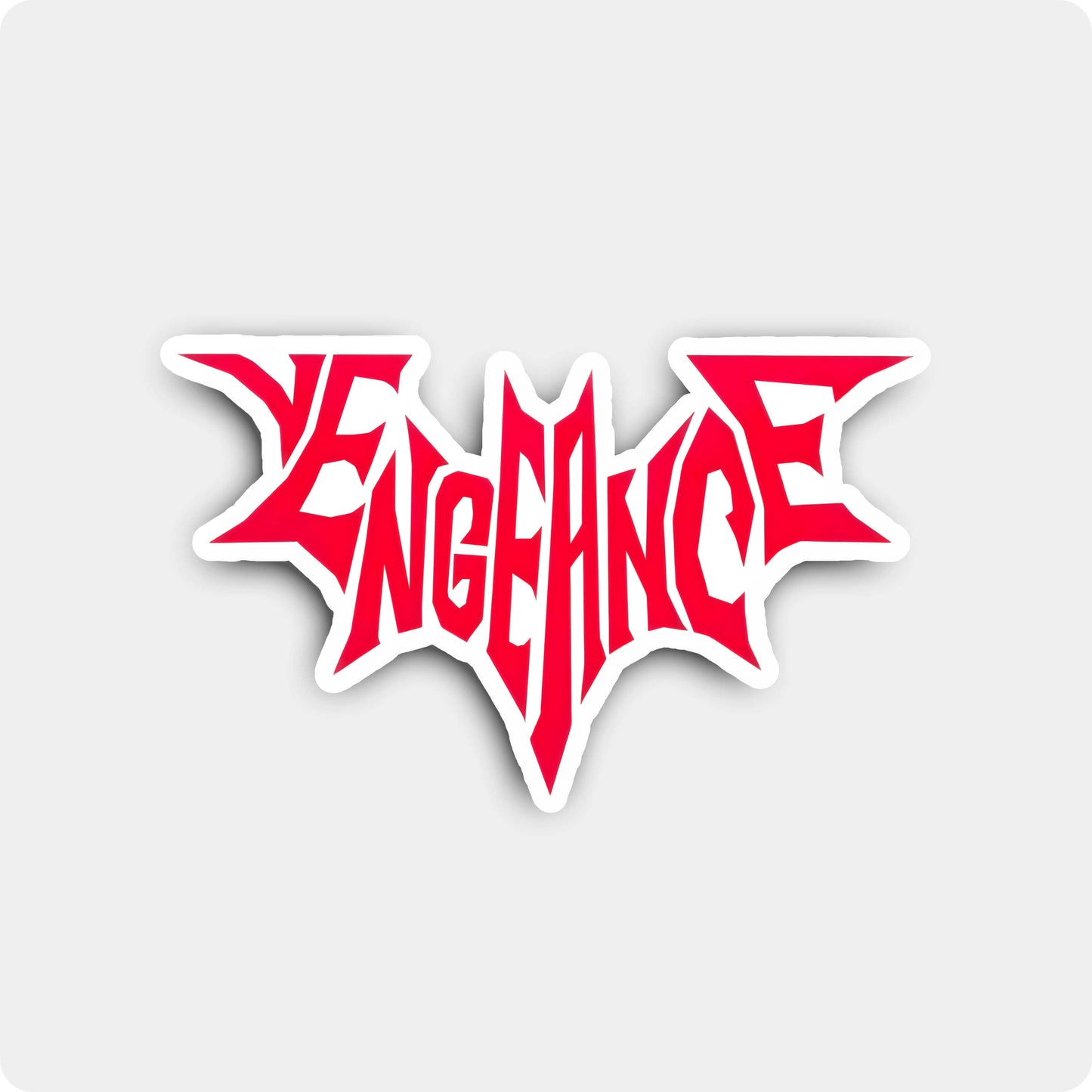 Batman Vengeance logo Sticker - DC Superhero
