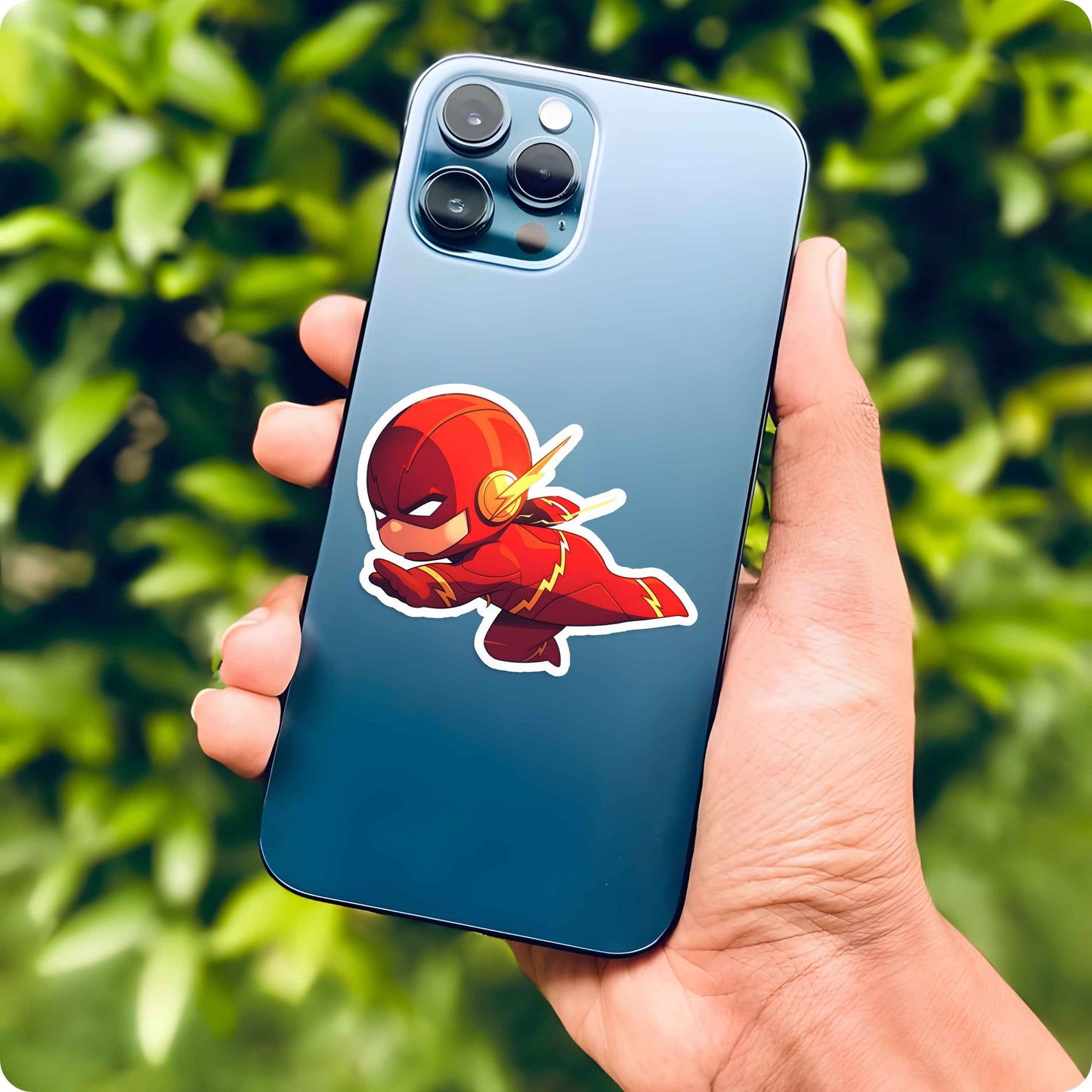 Flash Chibi Sticker Tiny Speedster – DC Superhero