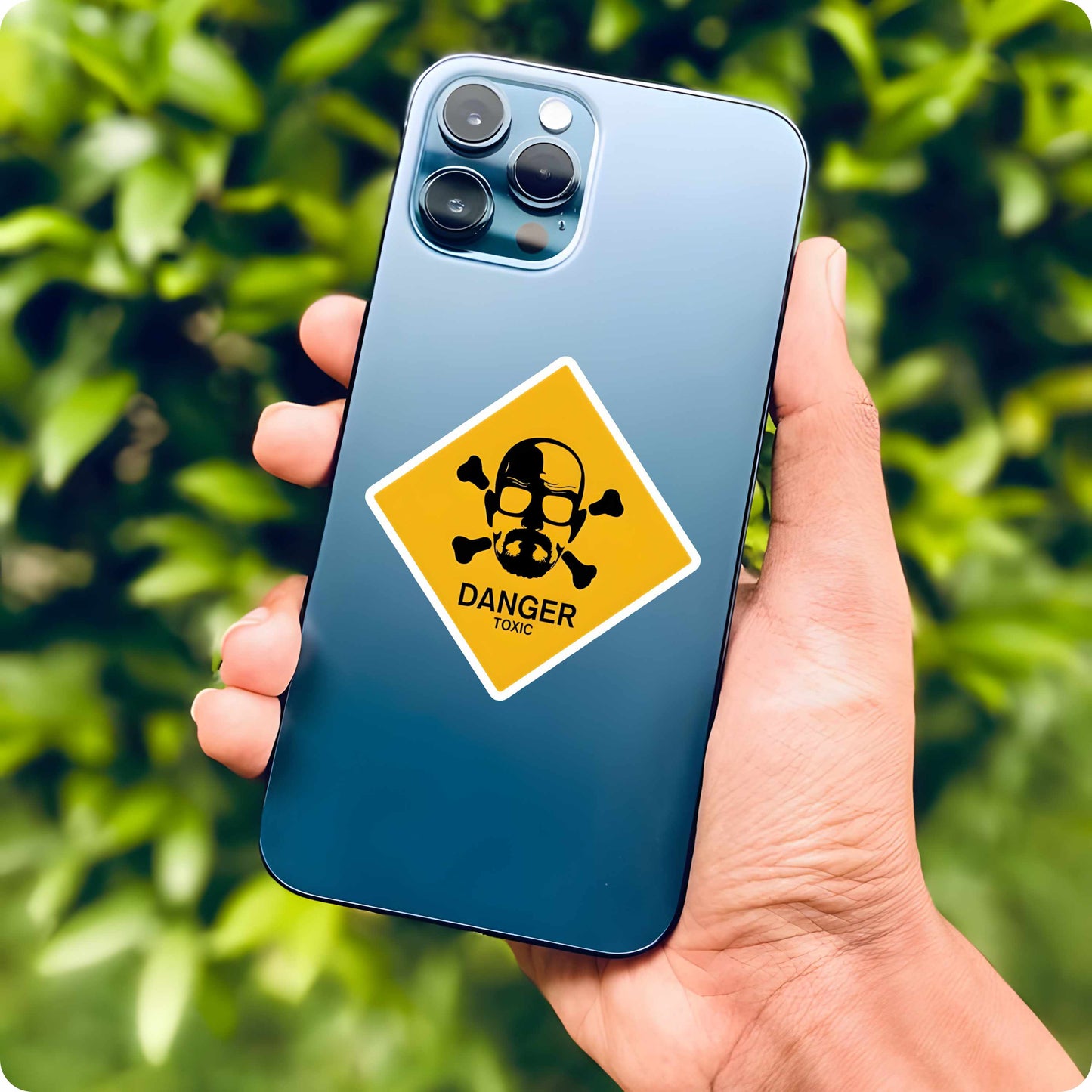Breaking Bad Walter White Sticker – Danger Toxic