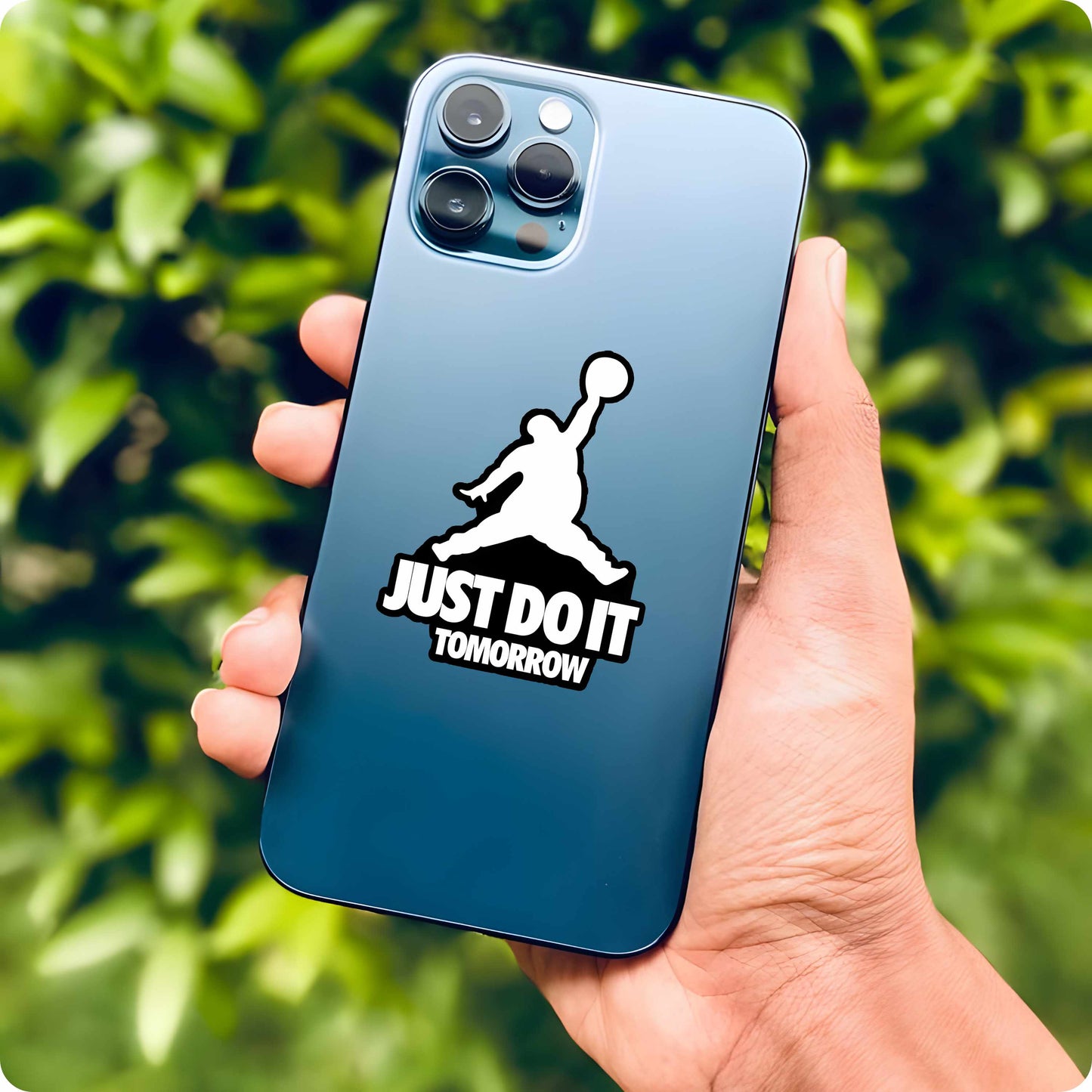 Just Do It Tomorrow Sticker - Funny Procrastination