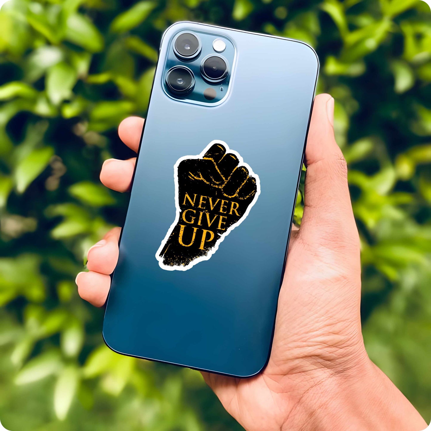 Motivational Sticker - Never Give Up