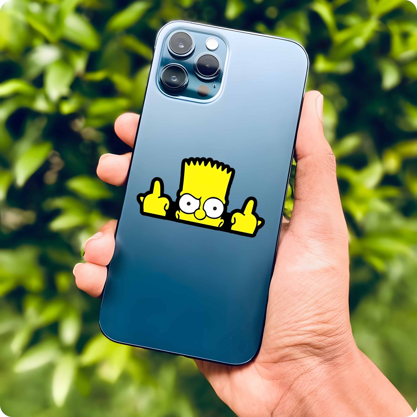 Simpsons Bart Savage Sticker