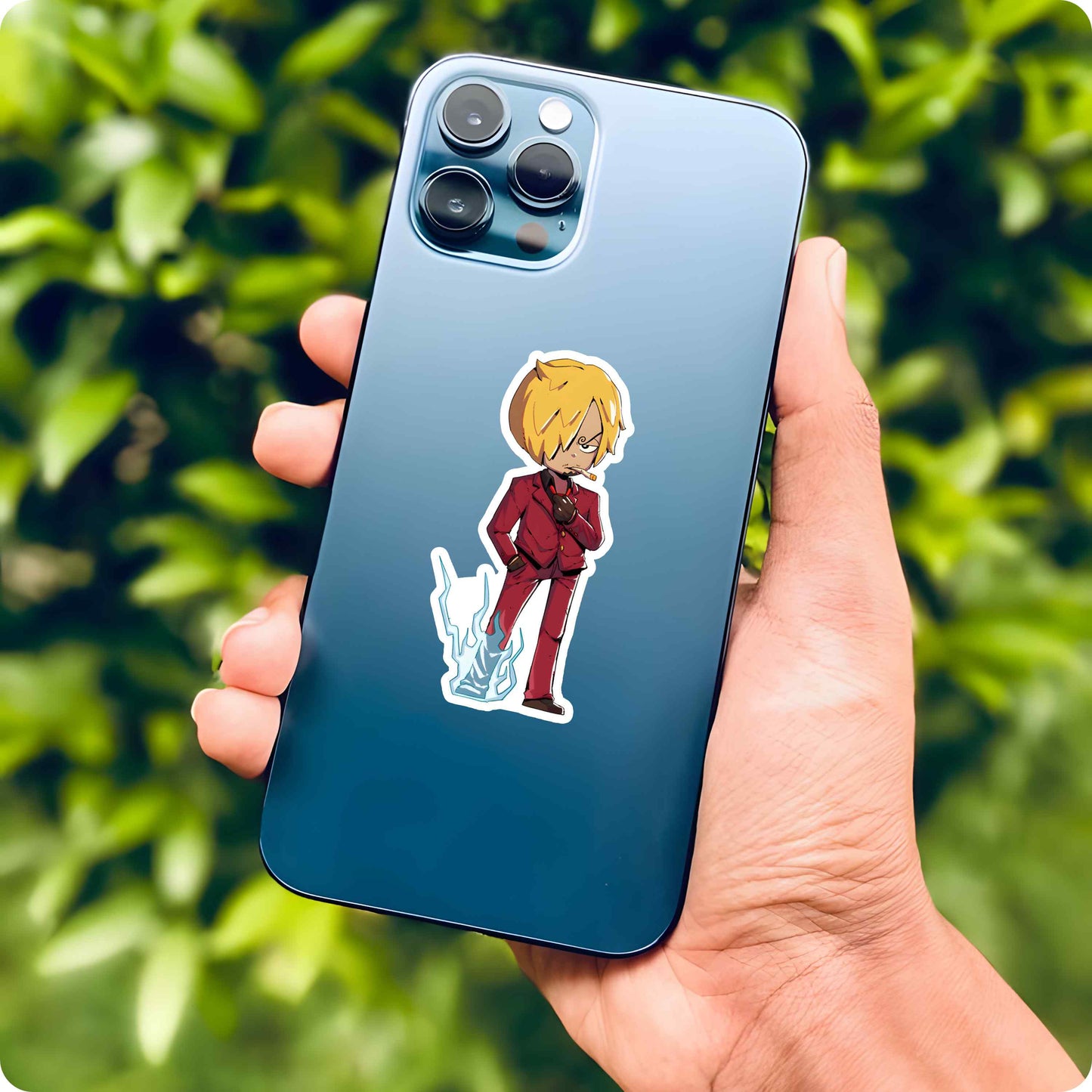 One Piece Sanji Haki Kick Sticker – Diable Jambe