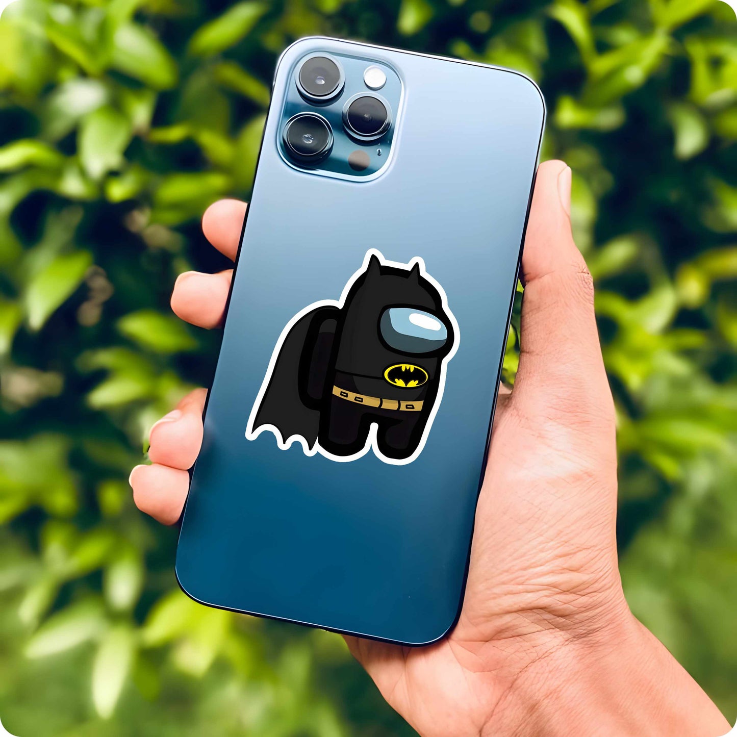 Batman Among Us Style Sticker - DC Impostor